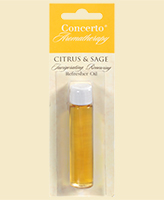 Concerto Aromatherapy - Citrus & Sage Refresher Oil