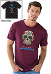 Day of the Dead - T-Shirt- Maroon