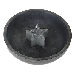 Gray Star Bowl Stone Burner