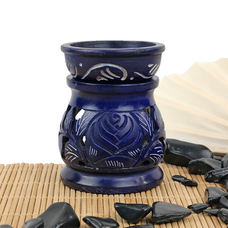 Mother Nature's Soapstone Warmer- Midnight