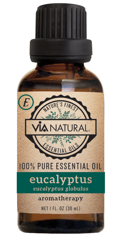 Via Natural®- 100% Essential Oil- Eucalyptus