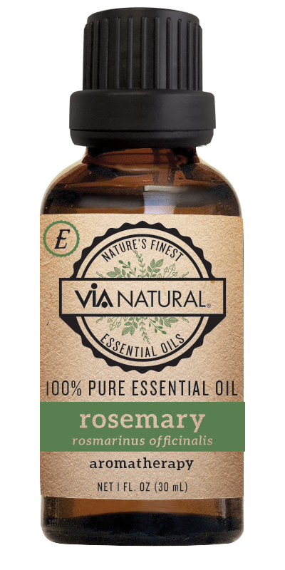 Via Natural®- 100% Essential Oil- Rosemary